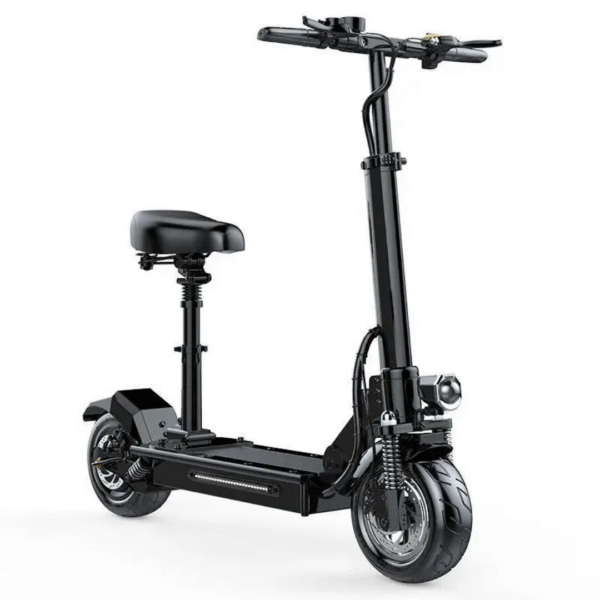 Elscooter med sadel